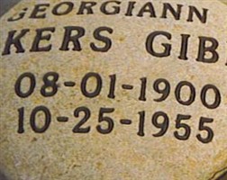 Georgianna Blanche Akers Gibbs