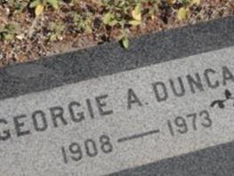 Georgie A Duncan