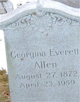 Georgina Everett Allen Georgina Everett Allen