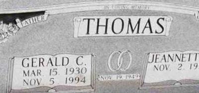 Gerald C Thomas