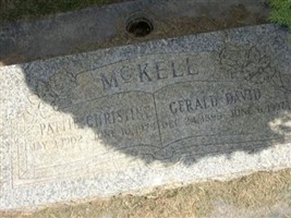 Gerald David McKell, Sr Gerald David McKell, Sr