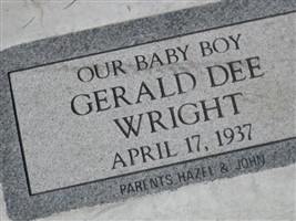 Gerald Dee Wright Gerald Dee Wright
