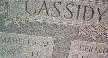 Gerald J. Cassidy Gerald J. Cassidy