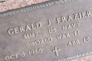 Gerald J. Frazier Gerald J. Frazier