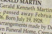 Gerald Kenneth Martin