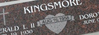 Gerald L. Kingsmore, II Gerald L. Kingsmore, II