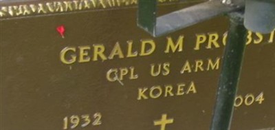Gerald M Probst Gerald M Probst