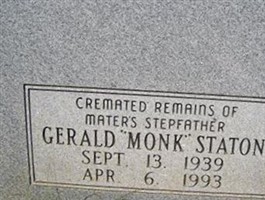 Gerald "Monk" Staton