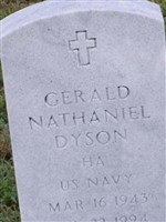 Gerald Nathaniel Dyson Gerald Nathaniel Dyson