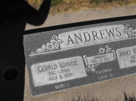 Gerald W Andrews Gerald W Andrews