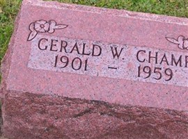 Gerald W Champ Gerald W Champ