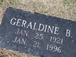 Geraldine B. Weaver Geraldine B. Weaver
