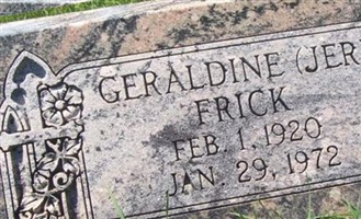 Geraldine Catherine Doran Frick