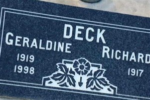 Geraldine Deck