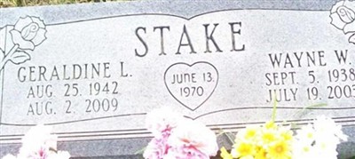 Geraldine DeGore Stake