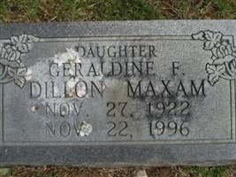 Geraldine F. Dillon Maxam