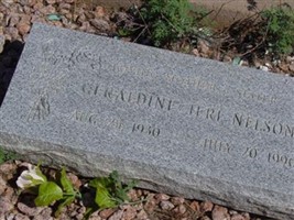 Geraldine Jeri Nelson Geraldine Jeri Nelson