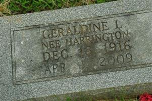 Geraldine L Harrington Woodsmall