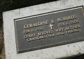 Geraldine L Robirds