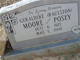 Geraldine Moore Raulston Posey