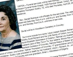 Geraldine Thompson Guidry