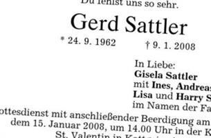 Gerd Sattler