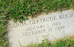 Gerda Gertrude Stanhel Koch