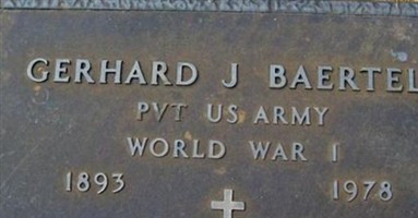 Gerhard J Baertels Gerhard J Baertels