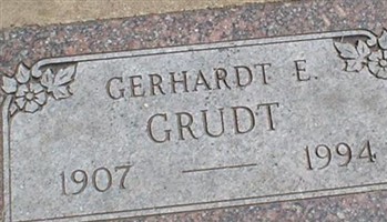 Gerhardt F Grudt