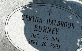 Gertha Halbrook Burney