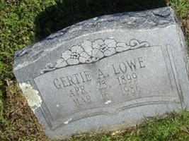 Gertie A. Lowe Gertie A. Lowe