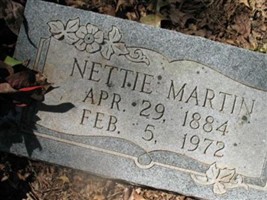 Gertie Janette "Nettie" Mathews Martin Gertie Janette "Nettie" Mathews Martin