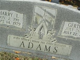 Gertie L. Tate Adams Gertie L. Tate Adams
