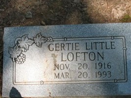 Gertie Little Lofton Gertie Little Lofton
