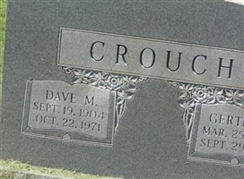 Gertie M. Crouch Gertie M. Crouch