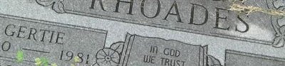Gertie Rhoades