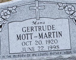 Gertrud Mott Martin Gertrud Mott Martin