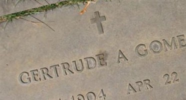 Gertrude A. Gomez Gertrude A. Gomez