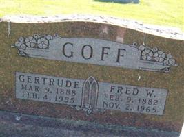 Gertrude A Stewart Goff
