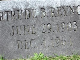 Gertrude Bisson Reynolds Gertrude Bisson Reynolds