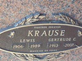 Gertrude C Krause