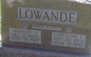 Gertrude Clara Ginger Lowande
