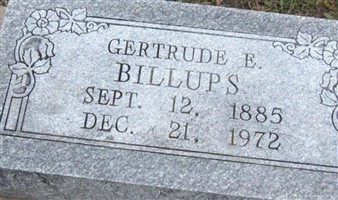 Gertrude E. Billups (1870198.jpg) Gertrude E. Billups (1870198.jpg)