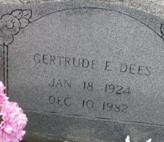 Gertrude E. Dees
