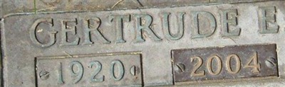 Gertrude E. Doehring Herweyer Gertrude E. Doehring Herweyer