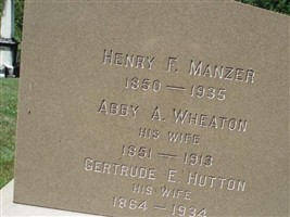 Gertrude E. Hutton Manzer