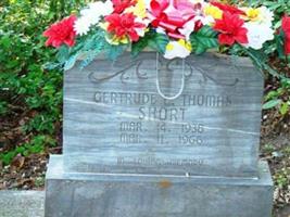 Gertrude E Thomas Short