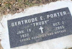 Gertrude E. "Trudy" Porter