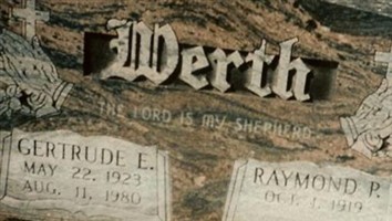 Gertrude E. Werth Gertrude E. Werth