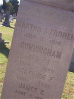 Gertrude F Cunningham